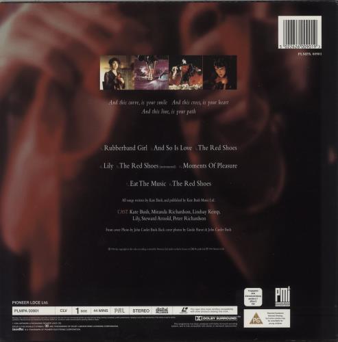 Kate Bush The Line, The Cross & The Curve Japanese laserdisc